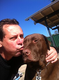 Thats me and my deceased lab,who i loved very much